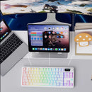 AJAZZ AK870 V2 Tri-mode Mechanical Keyboard 75% RGB Hot-Swaddable Gasket Structure 10000mAh Battery Wireless Gaming Keyboard