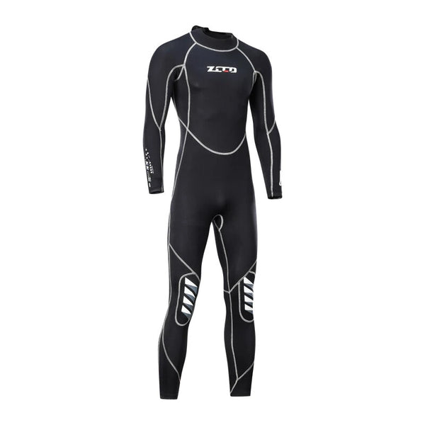 ZCCO 3mm Knee Pads Wetsuit Neoprene Elastic Warm Swimming Surfing Snorkeling Long Sleeves Diving Suit Full Body Jumpsuit Water Sport Swimwear Prevent Scratches