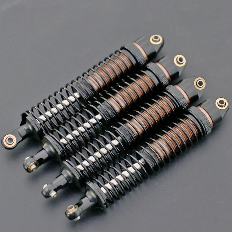 4PCS Upgraded Shock Absorber Damper Oill Filled for TRX4 TRX6 SCX10 I II RGT Yikong Racing 4082 4083 1/10 RC Cars Vehicles Models Parts