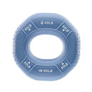 KALOAD Silicone Adjustable 20-90LB Hand Grip Strength Exercise Gripping Ring Fitness Finger Forearm Trainer Carpal Expander