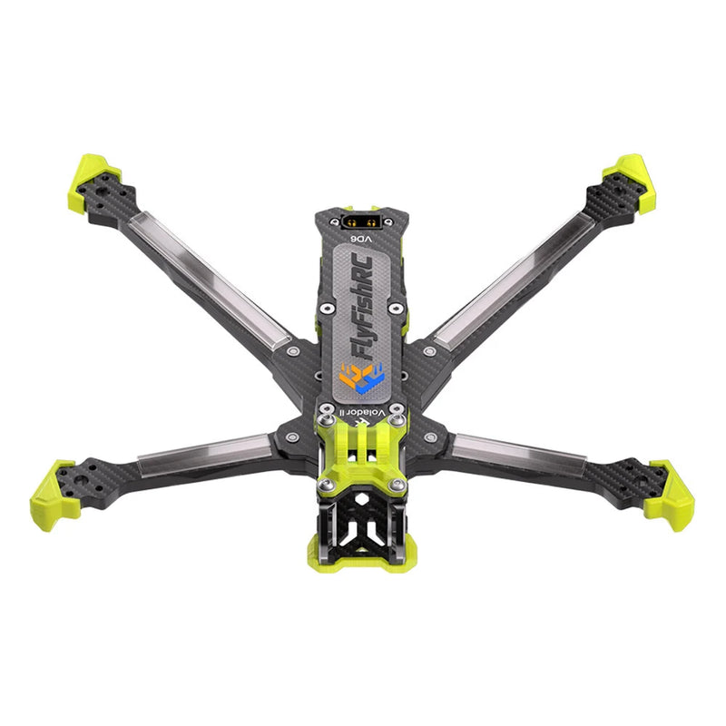 FlyfishRC Volador II VD6 V2 260mm Wheelbase 6 Inch T700 Carbon Fiber Frame Kit Support DJI O4 Air Unit for DIY RC FPV Racing Drone