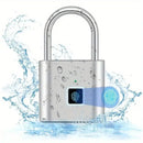 Smart Fingerprint Padlock 20 Fingerprints USB Rechargeable Door Lock Biometric Fingerprint Door Lock Zinc Alloy Smart Life Unlock
