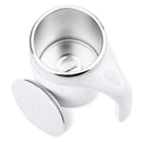 Magnetic Automatic Self Stirring Cup Stainless Steel Temperature Difference Coffee Mixing Cup Smart Blender Thermal Cup