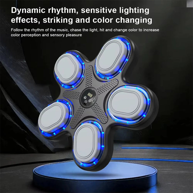 KALOAD Music Boxing Machine Bluetooth Smart Fitness Boxing Bag Wall-Mounted Exercise Equipment Boxing Trainer Sand Bag For Adults Kids