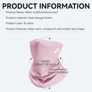 Golovejoy Winter Thermal Cycling Mask Men Women Outdoor Sports Windproof Dustproof Velvet Warm Neck Cover Scarf for Ski Hiking Riding