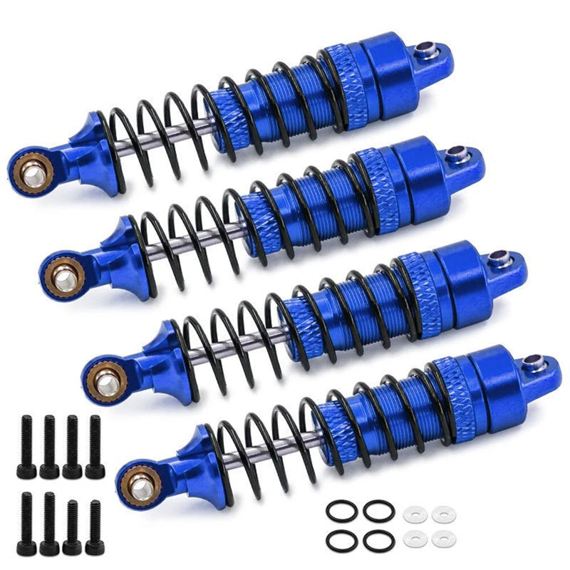 4PCS Upgraded Shock Absorbers Dampers for 1/18 LaTrax RC Cars Vehicles Models Spare Parts Accessories