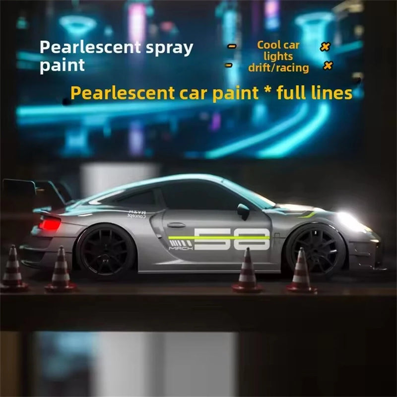 2502A RTR 1/20 2.4G 4WD Drift RC Car Mini LED Light Remote Control High Speed On-Road Racing Vehicle Model Boys Gifts  Toys