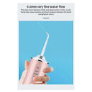 Cordless Dental Oral Irrigator with Adjustable Pressure Modes USB Rechargeable Water Flosser for Travel and Home