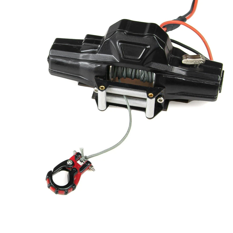 Upgraded Metal Trailer Winch Hook for 1/10 Axial SCX10 RC4WD TRX4 D90 Rock Crawler Off-Road Climbing Truck RC Cars Vehicles Models Spare Parts