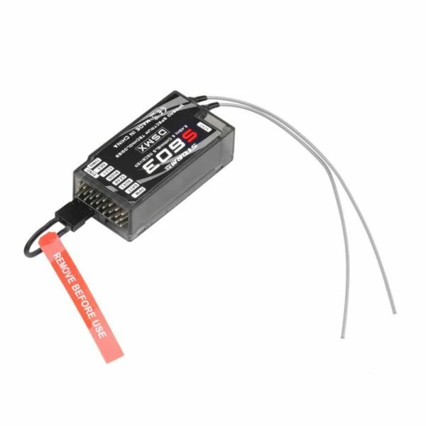2.4G 6CH S603 RC Receiver Supported JR Spektrum DSM-X DSM2 Transmitter