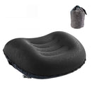 IPRee Ultralight Portable Inflatable Camping Travel Pillow Compact Ergonomic Inflating Pillows for Neck Lumbar Support Camp Hiking Equipment