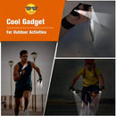 ZANLURE LED Flashlight Fishing Half Finger Gloves for Outdoor Night Cycling Camping Hiking Sports Gloves with Lamp Lighting