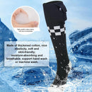 TENGOO Electric Heated Socks For Men Women Heat Cotton Socks Power Winter Warm Long Socks Foot Warmers For Cold Weather Camping Skiing Hiking Cycling
