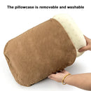 HIKEMAN Soft Slow Rebound Memory Foam Pillow Outdoor Camping Travel Cervical Pillow Portable NoonBreak Pillow Neck Support Pillow Comfortable Sleeping Pillow