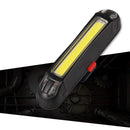 XANES 2 in 1 500LM LED Bike Light 500mAh Battery Waterproof 5 Light Modes USB Rechargeable Bicycle Taillight Warning Light