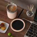 IPRee USB Electric Cup Warmer Heating Pad Coffee Milk Tea Water Thermostatic Cup Warmer for Home Office