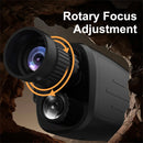 IPRee Monocular Night Vision Device 1080P HD Infrared Camera 16X Digital Light Zoom Telescope with 2 inch TFT Screen Support Photo and Video Recording