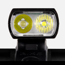 1000LM Brightness Bike Light Set 6 Light Modes 1200mAh Battery Aluminum Alloy Bicycle Front Light with Smart Taillight for Mountain Bicycle Scooter