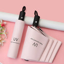 8-Rib Travel Umbrella Windproof Automatic Open and Close Multicolor Portable Rain Sun Protection for All Weather Conditions