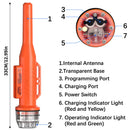 ABBREE AR-109M AIS Net Locator IPX7 Waterproof GPS Beidou 3000mAh Rechargeable Battery Real-time Transmission Anti-corrosion