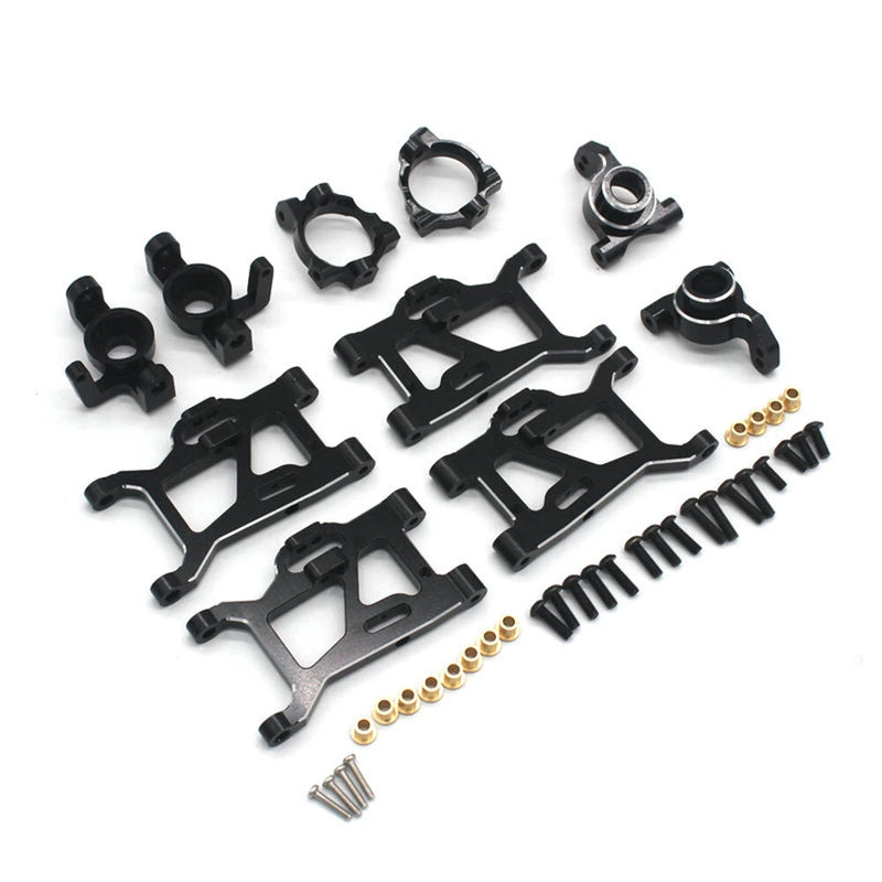 Upgraded Metal Parts Suspension Swing Arm Steering Cup Set for 1/14 1/16 ZD Racing MT16 Rlaarlo JIUSI MT14R PT14R RC Cars Vehicles Models Spare Accessories
