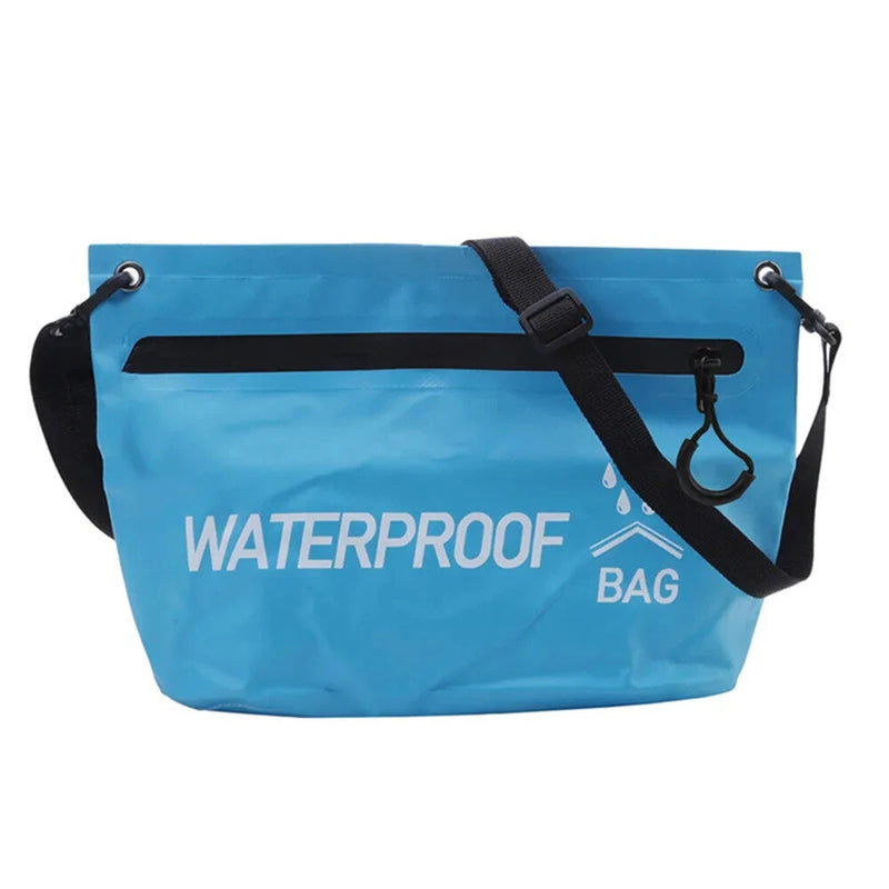 WaveRite Swimming Crossbody Bag Dry Bag Cosmetic Storage Handbag Pool Outdoor Waterproof Shoulder Portable Drifting Beach Flap Bag