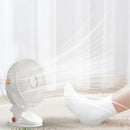 360 Adjustable Mini Silent Clip Fan 4000mAh 5 Speed USB Rechargeable Desktop Mini Fan Small Portable Silent Fan