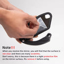 BENGGUO 1pcs MTB Reflection Mirror 360 Rotatable HD Rearview for 20-24mm Handlebar Diameter Bike Riding Accessories