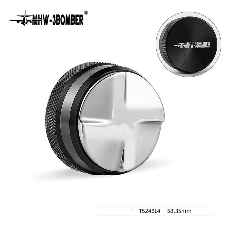 MHW-3BOMBER CD Series Coffee Distributor Tamper 51/53/58mm Powder Distributor Coffee Tamper Espresso Tamper