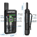 AIRITON AI-M9 Walkie Talkies UHF Type-C Rechargeable Long Range Battery Display VOXHands Free Two-way Ham Radios