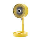 IPRee Portable Fast Heating Fan Heater 800W Electric Vertical Desktop PTC Small Portable Folding Telescopic Hot Air Blower