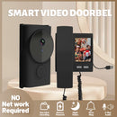 Y9-KP1 Wireless Visual Doorbell Low Power Smart Video Doorbell Two-Way Audio with HD Camera Night Vision Battery Powered No WiFi Required
