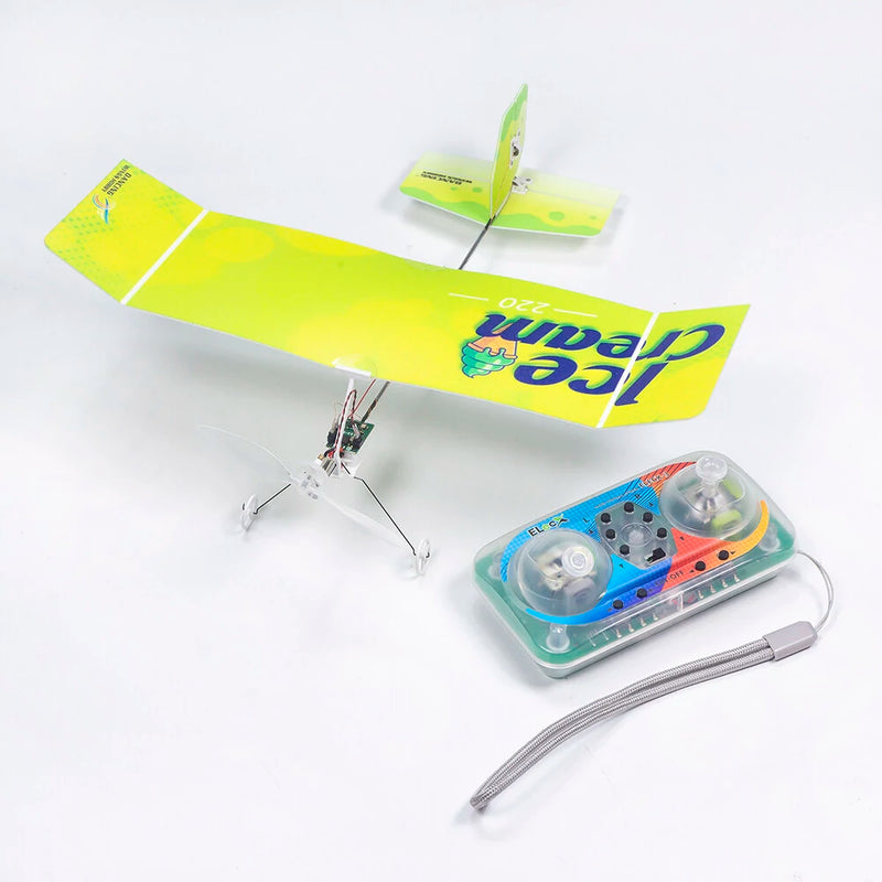 Dancing Wings Hobby E23 ICE CREAM 220mm Wingspan 2.4GHz 3CH PP Foam Mini Indoor RC Airplane RTF
