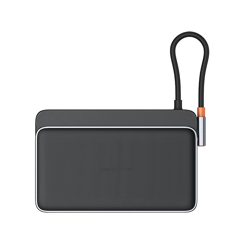 Baseus 6-in-1 Type-C Hub Steam Deck Docking Station with USB3.0*3 / PD100W Type-C / 1000M RJ45 / 4K@60Hz HD Multi-ports Splitter Adapter for Steam Deck Phone Laptop XIAOMi HUAWEI