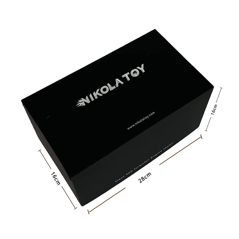 NIKOLATOY Small Size 24cm TR900 Turbofan Engine Model Decoration Science Discovery Toys