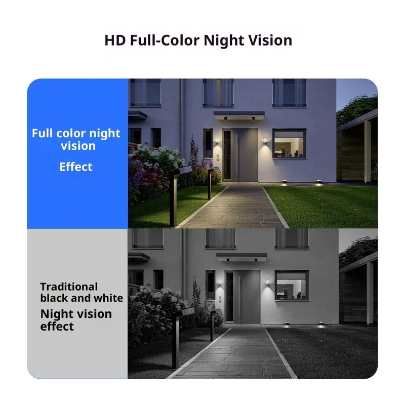 3MP Smart Mini Window Security Camera WiFi 5G Dual Band Wireless Motion Detect AI Color Night Vision Two Way Audio Indoors Surveillance Camera