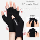 TENGOO Winter Electric Heated Gloves USB Rechargeable Half-finger Gloves Hand Warmer Heating Gloves Thermal Touch Screen Waterproof Motorcycle Gloves