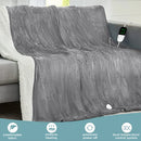 Baban 150*180cm Electric Heated Blanket Heating Bed Blankets Throw with 6 Heating Levels 10 Hours Auto Off Over-Heated Protection Ultra Soft Warm Flannel ETL Certified