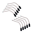 10PCS JST 10cm/15cm 1.5mm 3Pins Male Female and JR Style for Mini Receiver Servo Wire Plug Converter