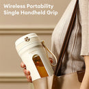 Portable Juicer Blender 350ml With 10 Blades Electric Fruit Juicer USB Charging Lemon Orange Fruit Juicing Cup Smoothie Blender Machine