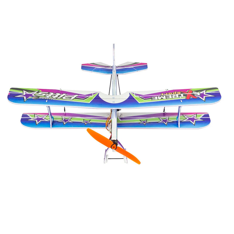 Dancing Wings Hobby E30 PITTS 450mm Wingspan PP Foam Magic Board Micro Indoor RC Airplane Biplane KIT/ KIT+Power Combo