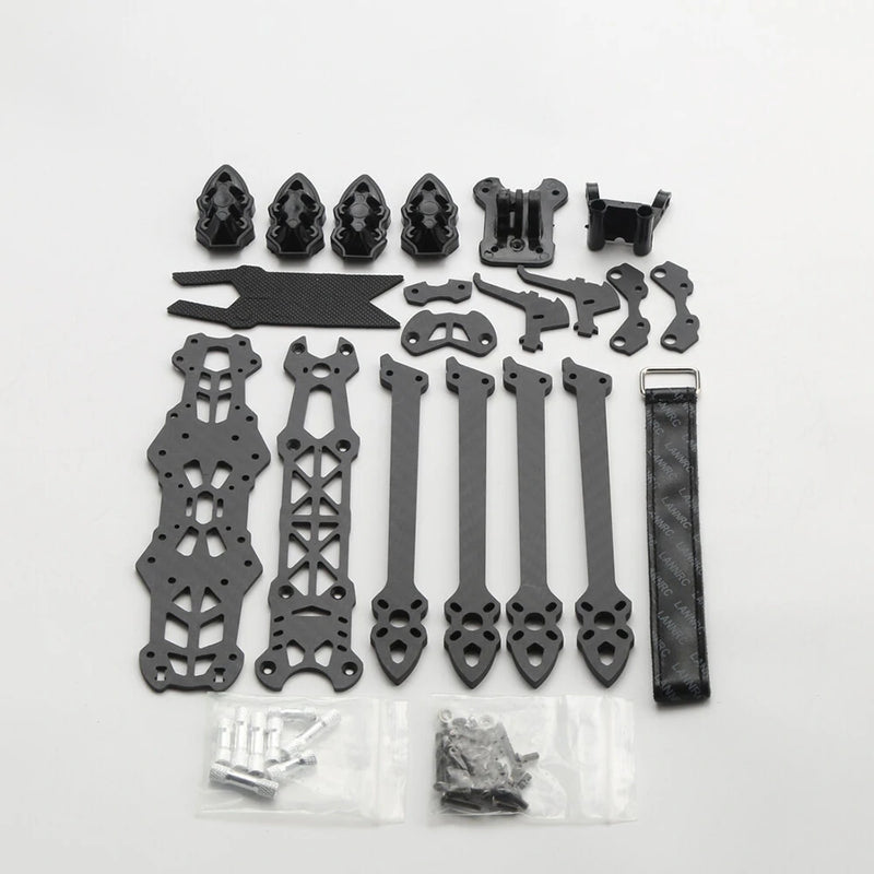Mark4 8 Inch 375mm Wheelbase 5mm Arm 3K Carbon Fiber Frame Kit for DIY Long Range FPV RC Racing Drone