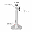 Portable Projector Bracket 360 Rotatable Ceiling Wall Mount Beamer Holder Aluminium Alloy 2KG Loading Beam Projector Stand