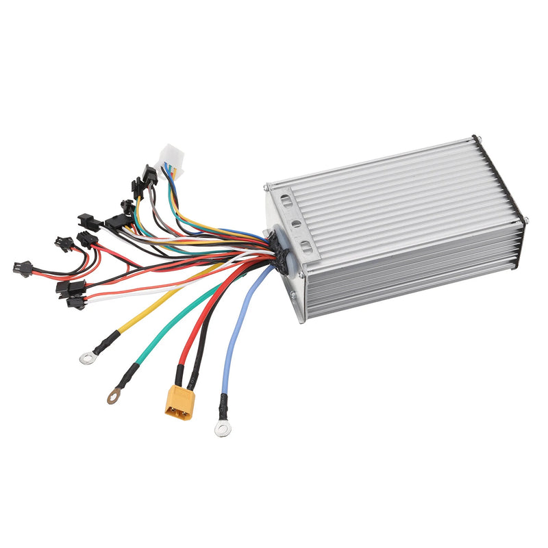 ANGWATT Scooter JingBo 60V 45A FOC Sine Wave Electric Scooter Controller For LAOTIE TI30 ES19 ANGWATT T1 ZERO Halo Knight 60V E-Scooter MS668/TF100 5 Pin Display