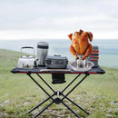 Stainless Steel Removable Chicken Roasting Rack Plate Grilled Chicken Rack Camping Outdoor Barbecue Tray Grilled Chicken Home Kitchen Fork Chicken Rack