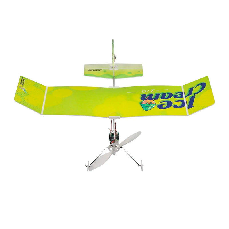 Dancing Wings Hobby E23 ICE CREAM 220mm Wingspan 2.4GHz 3CH PP Foam Mini Indoor RC Airplane RTF