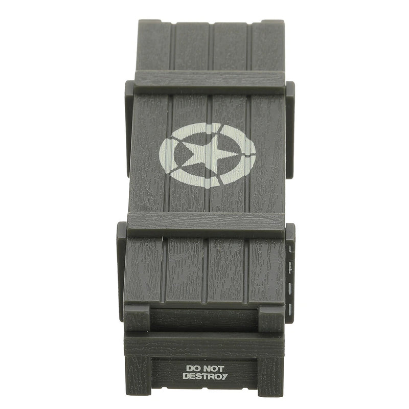 JJRC C8815 1/10 Willys Military Truck RC Car Parts Oil Drum Small Large Cartridges Box Vehicles Models Spare Decoration DIY Accessories