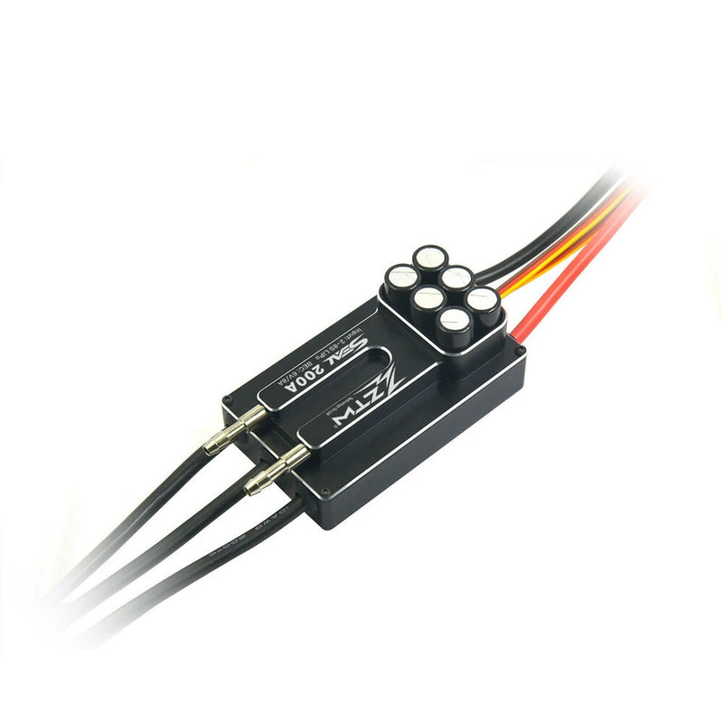 ZTW Seal 200A V2 Brushless ESC Waterproof All Metal Case Speed Controller for RC Boat Model