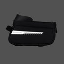 RZAHUAHU Bicycle Bag Frame Front Tube Cycling Bike Phone Mount Bag Waterproof Phone Case Holder 6.5 Inches Touchscreen Bag Accessories with Reflective Strip