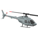 RC ERA A60 Mini Bell-206 2.4G 4CH 6-Axis Gyro 1:42 Scale Optical Flow Localization Altitude Hold Flybarless RC Helicopter RTF